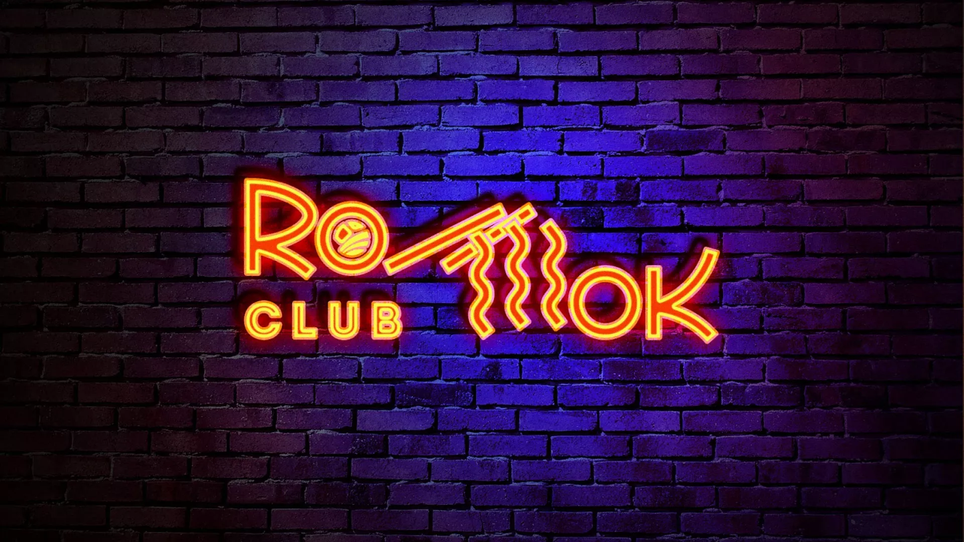 Разработка интерьерной вывески суши-бара «Roll Wok Club» в Боровичах